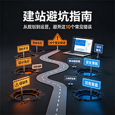 建站避坑指南:从规划到运营,避开这10个常见错误